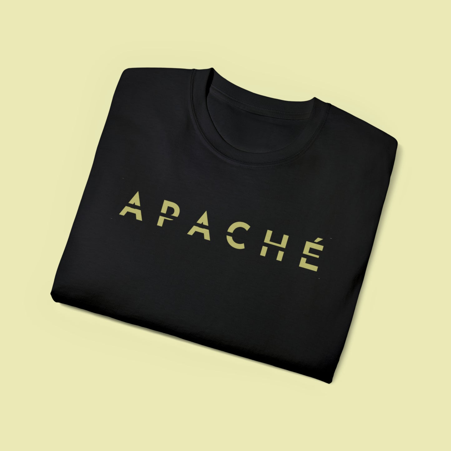 APACHE WAS HERE TEE - BLACK