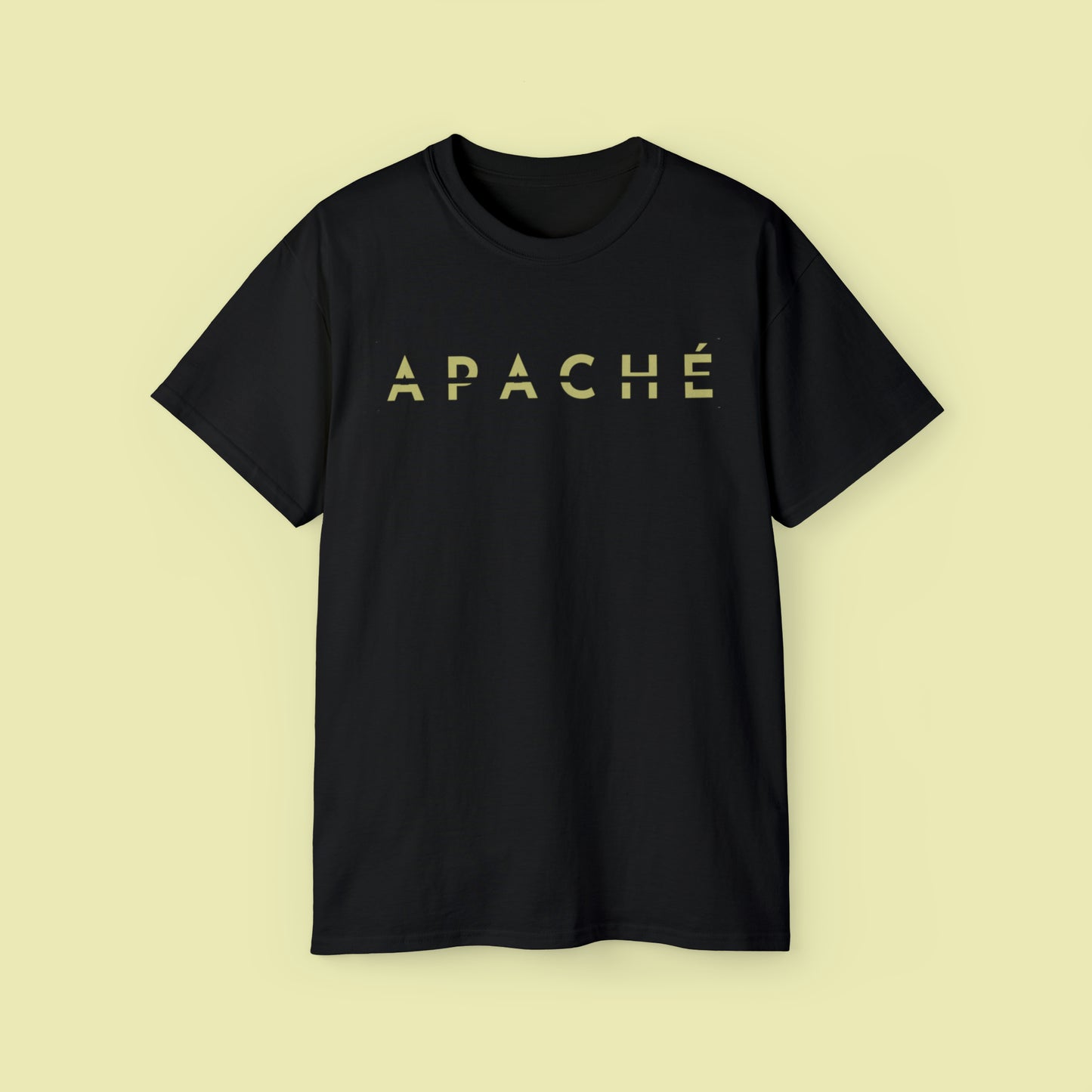 APACHE WAS HERE TEE - BLACK